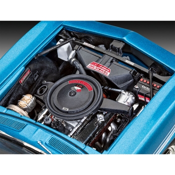 Сборная модель Revell Автомобиль Chevy Camaro Yenko 1969 из фильма Форсаж, уровень 5, масштаб 1:25, 92 детали (RVL-07694) - Pampik - 5