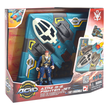 Ігровий набір A.C.I.D. Morphozor Airz B-2 Fighter Jet (535200) - Pampik - 3