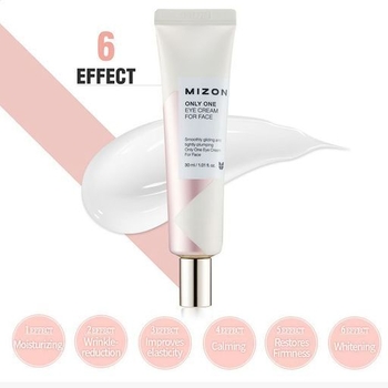 Багатофункціональний крем для повік та губ Mizon Only One Eye Cream For Face, 30 мл - Pampik - 4