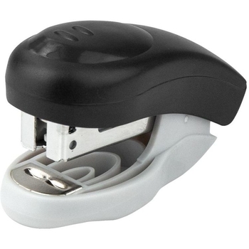 Степлер канцелярский Axent Welle-2 №24/6, 10 листов черный (4810-01-A) - Pampik