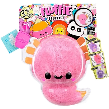 Мягкая игрушка-антистресс Fluffie Stuffiez Пушистый сюрприз Аксолотль (593447-6) - Pampik