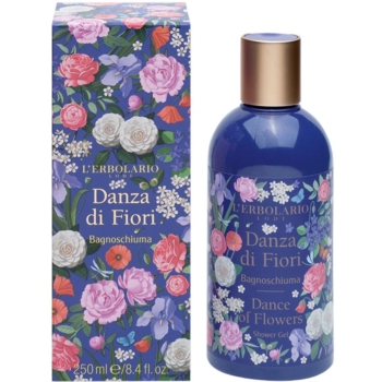 Пена для ванны и душа L'Erbolario Bagnoschiuma Danza Di Fiori Вальс цветов 250 мл - Pampik