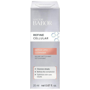 Бальзам для обличчя Babor Doctor Babor Refine Cellular Detox Lipo Cleanser для глибокого очищення шкіри, 20 мл - Pampik - 2