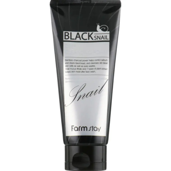 Пенка для лица FarmStay Black Snail Deep Cleansing Foam с муцином черной улитки 180 мл - Pampik