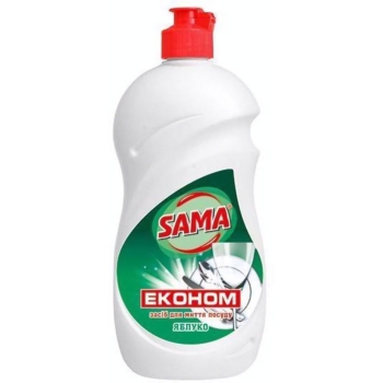 Засіб для миття посуду Sama Яблуко, 500 г - Pampik