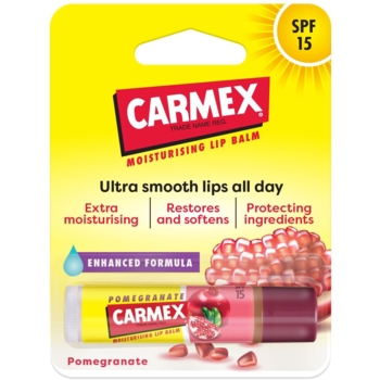 Бальзам для губ у стіку Carmex зі смаком гранату, 4.25 г - Pampik