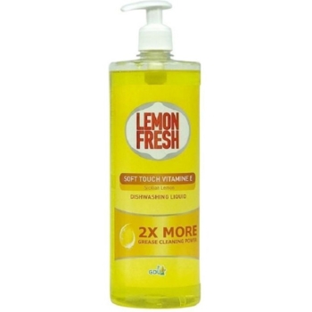 Рідина для миття посуду Lemon Fresh 1л жовта - Pampik