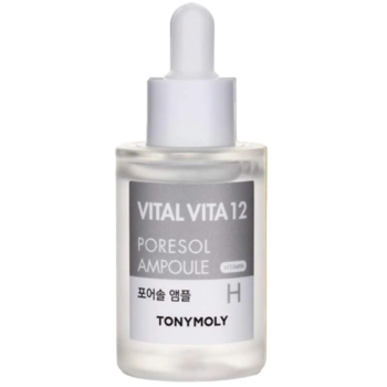 Сыворотка для лица Tony Moly Vital Vita 12 Poresol Ampoule Уход за порами, 30 мл - Pampik