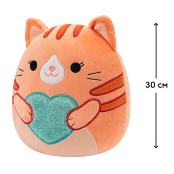 М'яка іграшка Squishmallows Кішечка Джіджі 30 см (SQVA00871) - Pampik - 4