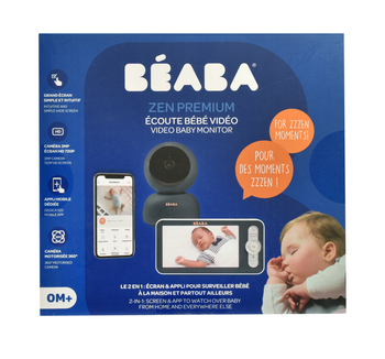 Відеоняня Beaba Zen Premium синій (930353) - Pampik - 15