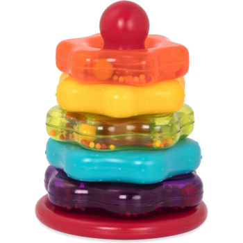 Розвиваюча іграшка Battat Lite Пірамідка (BT4579Z) - Pampik