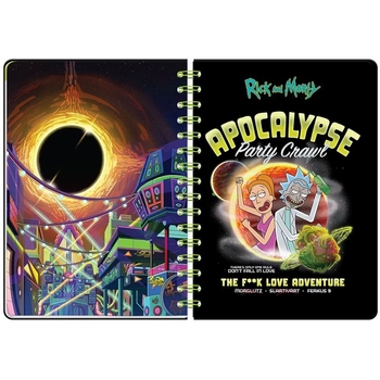 Дневник-планер Kite Rick and Morty на спирали (RM23-438) - Pampik - 6