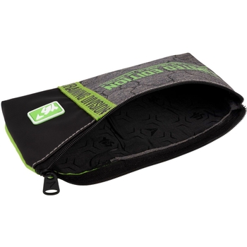 Пенал мягкий Yes PH-28-1 Lightning, 21,5х3х8,5 см, серый с зеленым (533514) - Pampik - 2