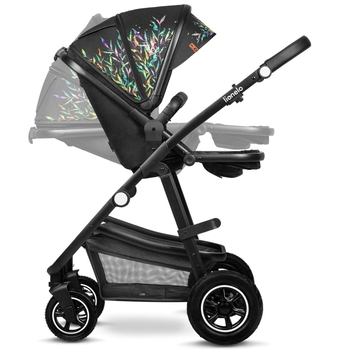 Коляска 3 в 1 Lionelo Amber Dreamin, чорна - Pampik - 10