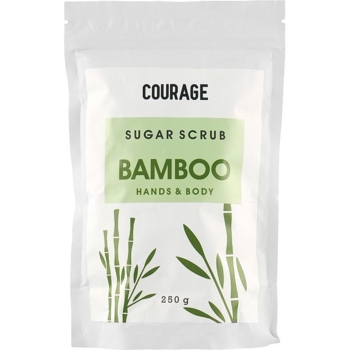 Цукровий скраб для рук і тіла Courage Sugar Scrub Bamboo 250 г - Pampik