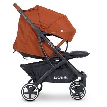 Коляска El Camino Loona ME 1090-1 Rooibos Orange, помаранчевий (25530) - Pampik - 5