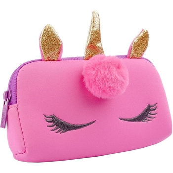 Пенал мягкий Yes TO-01 Unicorn, 10х20х4 см, розовый (532946) - Pampik