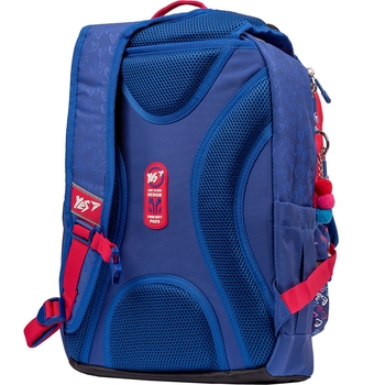 Рюкзак Yes S-30 Juno XS Heart beat, малиновый с синим (558211) - Pampik - 4