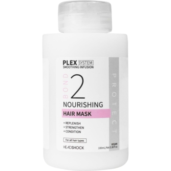 Живильна маска для волосся Headshock Plex System №2 Nourishing Hair Mask, 100 мл - Pampik