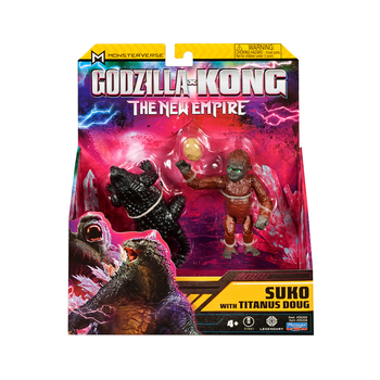 Набор фигурок Godzilla vs Kong Зуко с Дагом 9 см (35208) - Pampik - 3