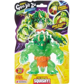 Іграшка-антистрес Goo Jit Zu Glow shifters Трицераптор (123017) - Pampik - 3