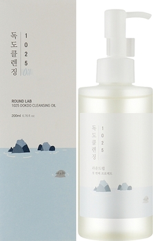 Гидрофильное масло для лица Round Lab 1025 Dokdo Cleansing Oil 200 мл - Pampik - 2