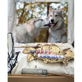 Картина по номерам ArtCraft Больше чем дружба 40x50 см (11605-AC) - Pampik - 4