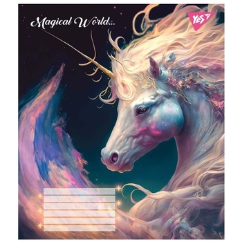 Зошит загальний Yes Magical World, А5, в лінію, 18 аркушів (766352) - Pampik - 3