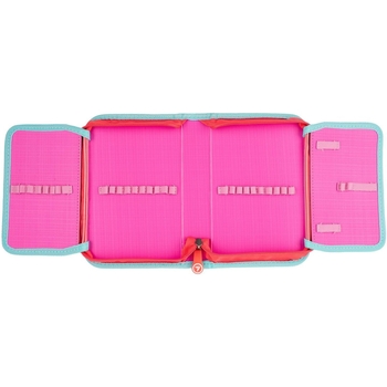 Пенал твердий Yes HP-04 Owls, 13х21х4 см, червоний (533346) - Pampik - 3