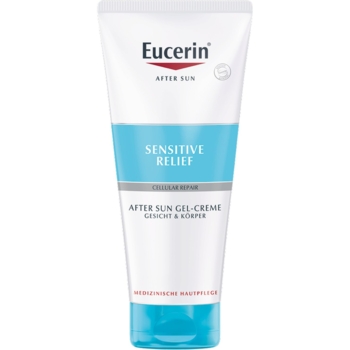 Ультралегкий гель-крем для обличчя та тіла Eucerin Sun після засмаги, 200 мл - Pampik