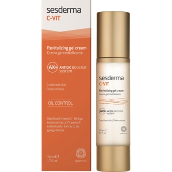 Ревитализирующий крем-гель для лица Sesderma C-Vit Revitalizing, 50 мл - Pampik