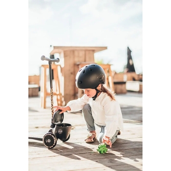 Самокат Scoot and Ride Highwaykick-2 Lifestyle Леопард (SR-210201-LEOPARD) - Pampik - 9