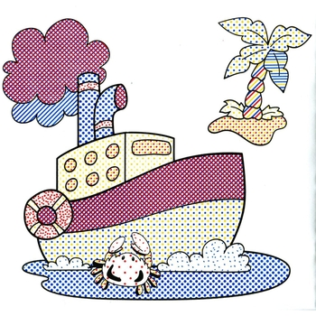 Водяні розмальовки Талант Кораблі (8w-ship) - Pampik - 2