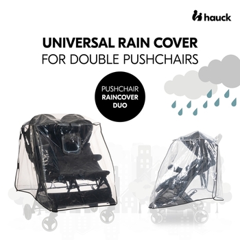 Дождевик Hauck Pushchair Raincover Duo (55081-6) - Pampik - 2