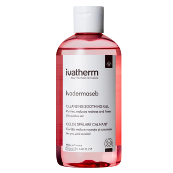 Гель для душа Ivatherm Ivadermaseb успокаивающий, 250 мл - Pampik