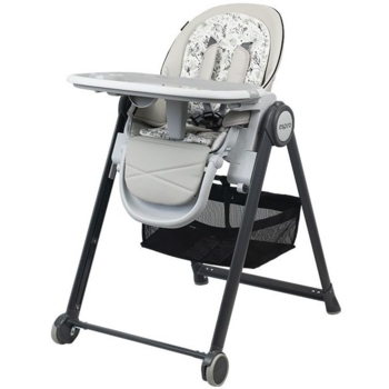 Стільчик для годування Espiro Penne 2022, 07 Gray, сірий (205873) - Pampik