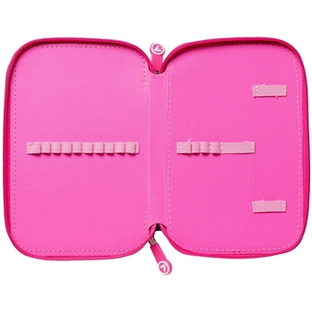 Пенал жесткий Yes HP-01 Puppy, 13х21х4 см, черный с розовым (533344) - Pampik - 3