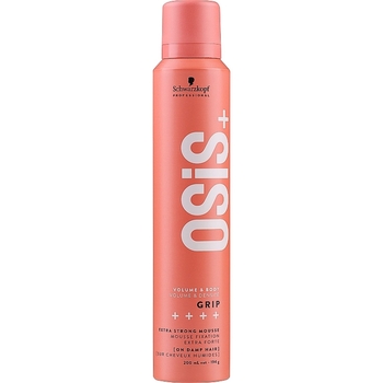 Мусс для волос сильной фиксации Schwarzkopf Professional Osis Style 4 Grip Volume Extreme Hold, 200 мл - Pampik