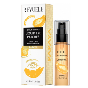 Освітлюючі рідкі патчі Revuele Fruity Face Care папайя 50 мл - Pampik