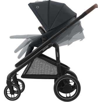 Коляска Maxi-Cosi Plaza Plus Essential Graphite, универсальная 2 в 1, темно-серая (1919750110) - Pampik - 9