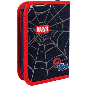 Пенал жесткий Yes HP-03 Marvel Spiderman, 13х21х3 см, черный с красным (533141) - Pampik - 2