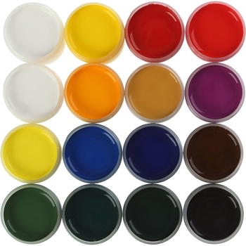 Гуаш Zibi Kids Line Classic 16 кольорів (ZB.6613) - Pampik - 3