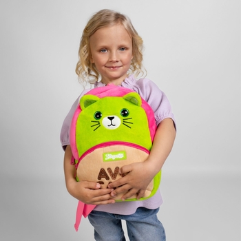 Рюкзак дитячий 1 Вересня K-42 AvoCato, зеленый (557866) - Pampik - 4
