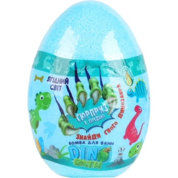 Бомба для ванн AquaShine DinoBath Ягідний світ, 145 г - Pampik