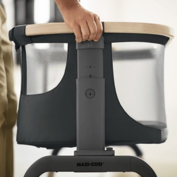 Приставне ліжечко Maxi-Cosi Iora Beyond Grey Eco, сіре (2106052110) - Pampik - 9