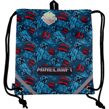 Сумка для взуття Yes SB-10 Minecraft Funtage синя (533474) - Pampik