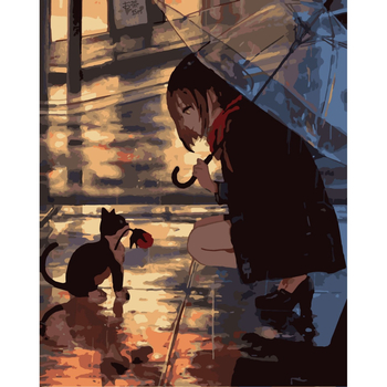 Картина по номерам ArtCraft Вечер для двоих 40x50 см (10215-AC) - Pampik