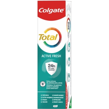 Зубна паста Colgate Total Active Freshness антибактеріальна, багатофункціональна, 75 мл - Pampik - 5