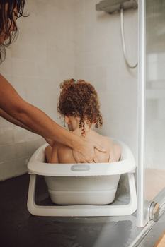 Ванночка Beaba Easy Pop складна, сіра (920404) - Pampik - 12