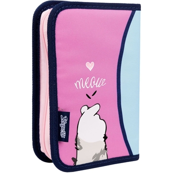 Пенал твердий 1 Вересня HP-02 My Little Pet, 13х21х3 см, блакитний (533442) - Pampik - 2